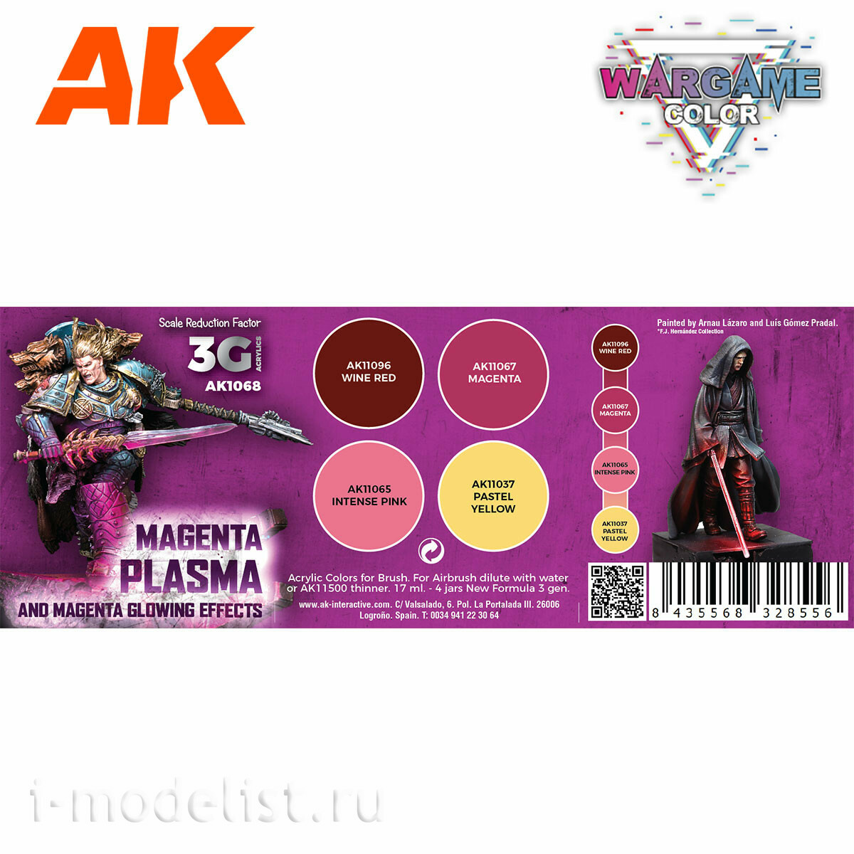 AK1068 AK Interactive Set of acrylic paints 