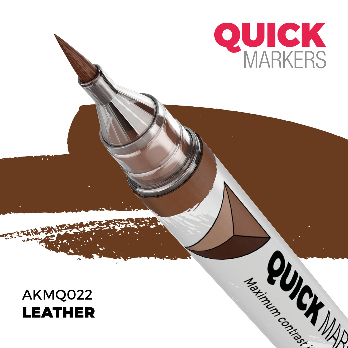 AKMQ022 AK Interactive Маркер QUICK MARKER - Кожа / Leather