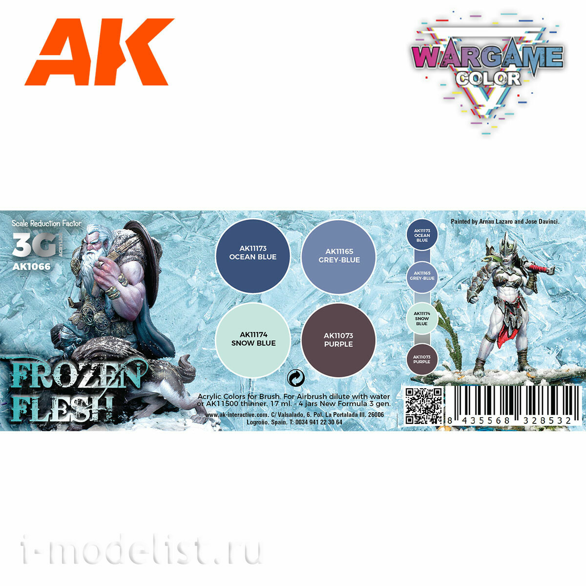 AK1066 AK Interactive Set of acrylic paints 