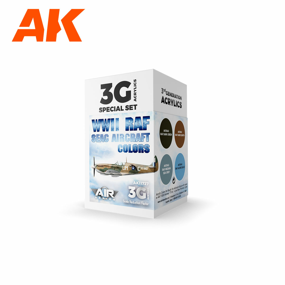 AK11727 AK Interactive Set of acrylic paints 