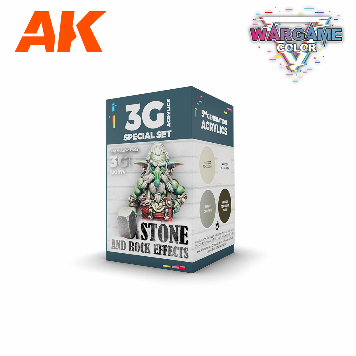 AK1074 AK Interactive Acrylic Paint Set 