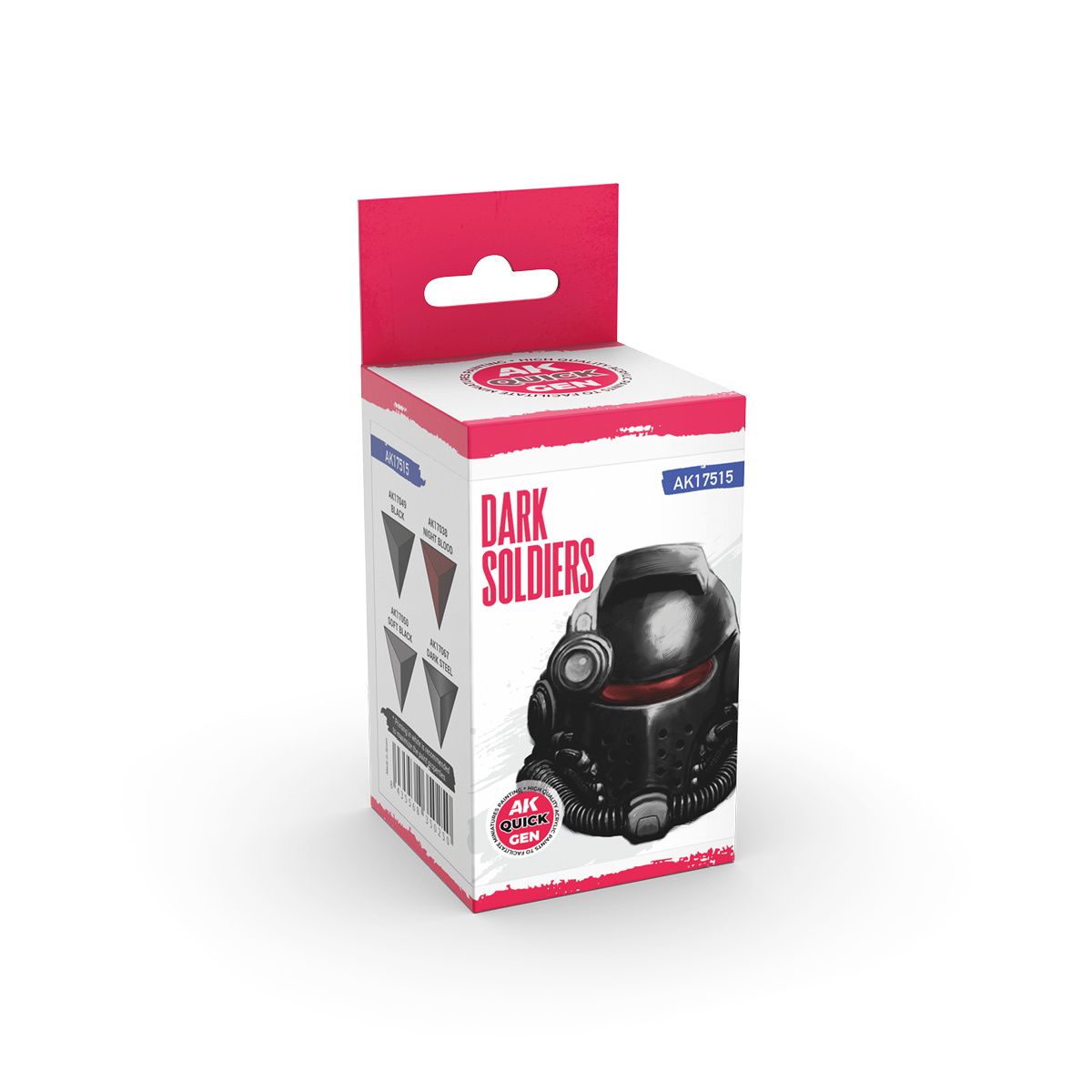 AK17515 AK Interactive Набор красок QUICK GEN - Тёмные солдаты / DARK SOLDIERS