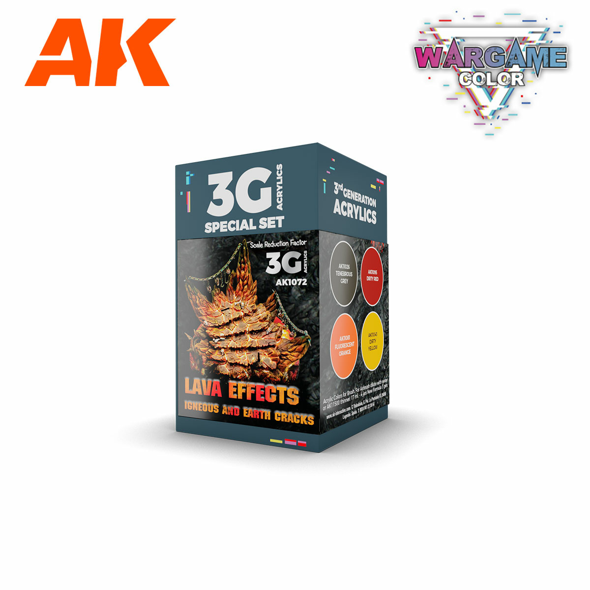 AK1072 AK Interactive Set of acrylic paints 