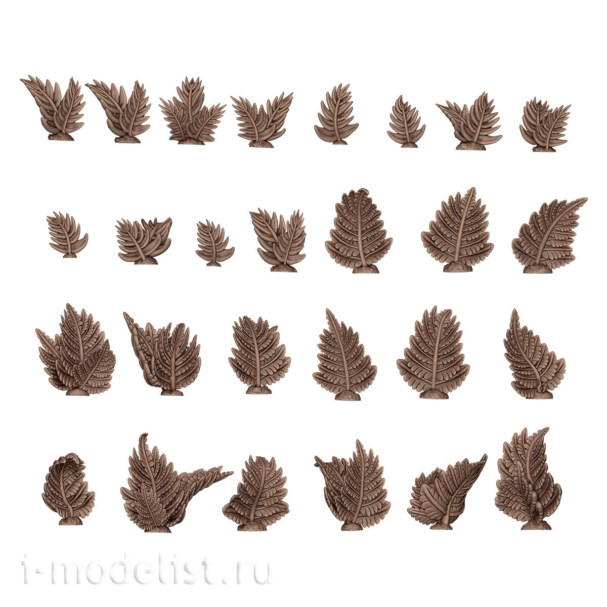 AKBIT0007 AK Interactive 3D-печать BASING BITS Папорfromник / Fern