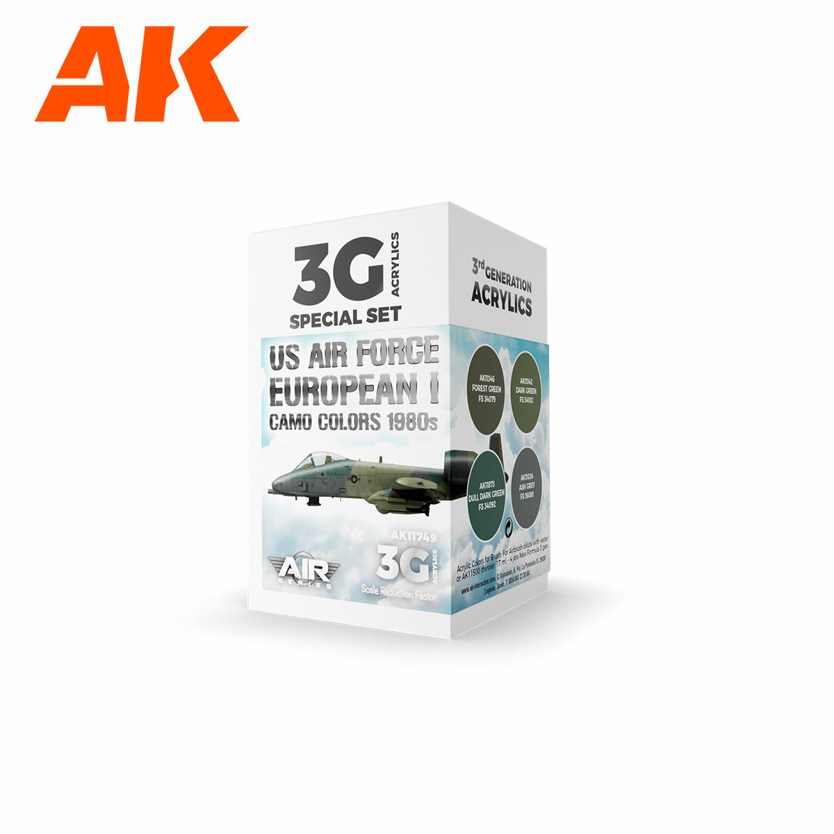 AK11749 AK Interactive Set of acrylic paints 