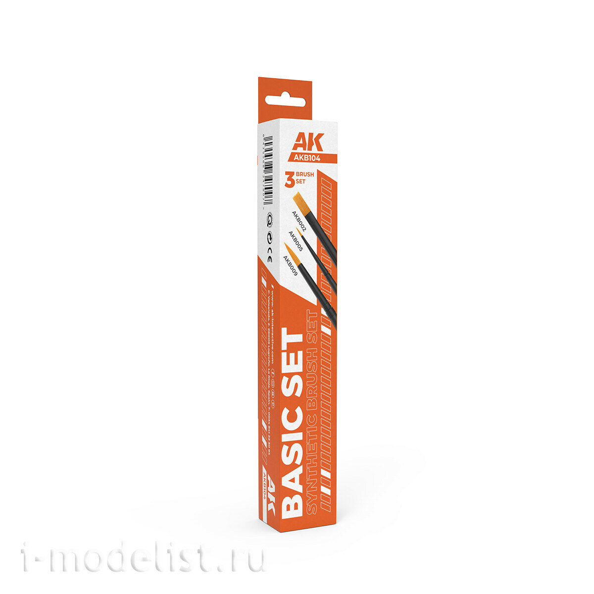 AKB104 AK Interactive Базовый набор кистей / BASIC BRUSHES SET