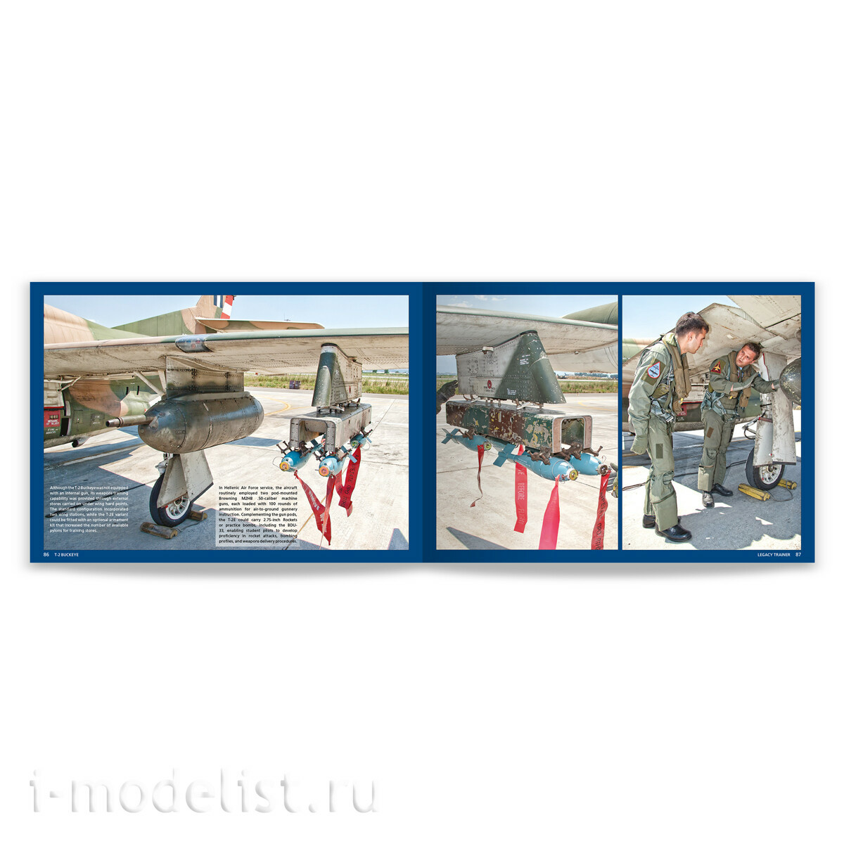 AK130043 AK Interactive Книга T-2 Buckeye Legacy Trainer Джон Леккас / By John Lekkas