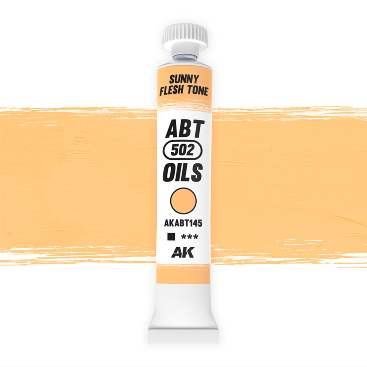 Abt145 Abteilung 502 Oil paint Solid, Golden