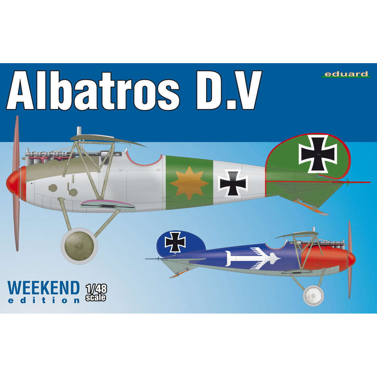 8408 Eduard 1/48 Albatros D. V Biplane