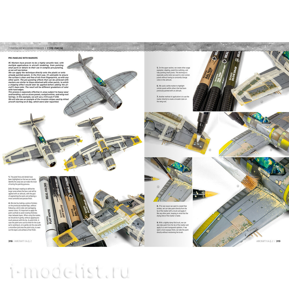 AK644-SIGN AK Interactive Книга с автографом F.A.Q. 2 Scaleное моделирование самолётов / F.A.Q. 2 AIRCRAFT SCALE MODELING by DANIEL ZAMARBIDE
