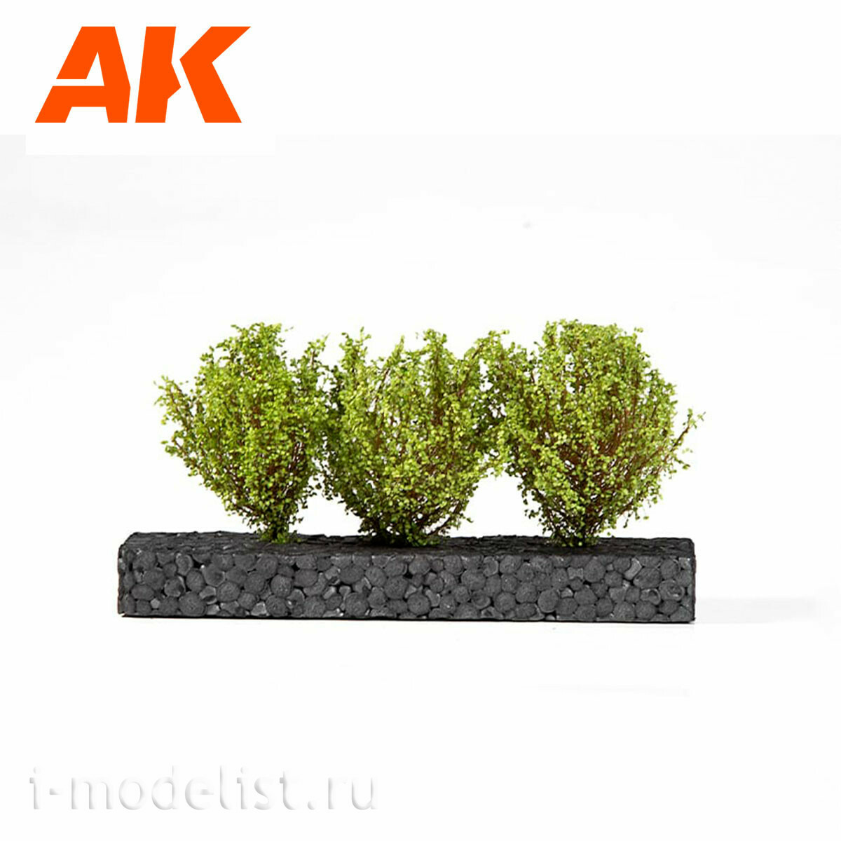 AK8216 AK Interactive Light green shrubs 1:35 4-5 cm / 75 mm / 90 mm