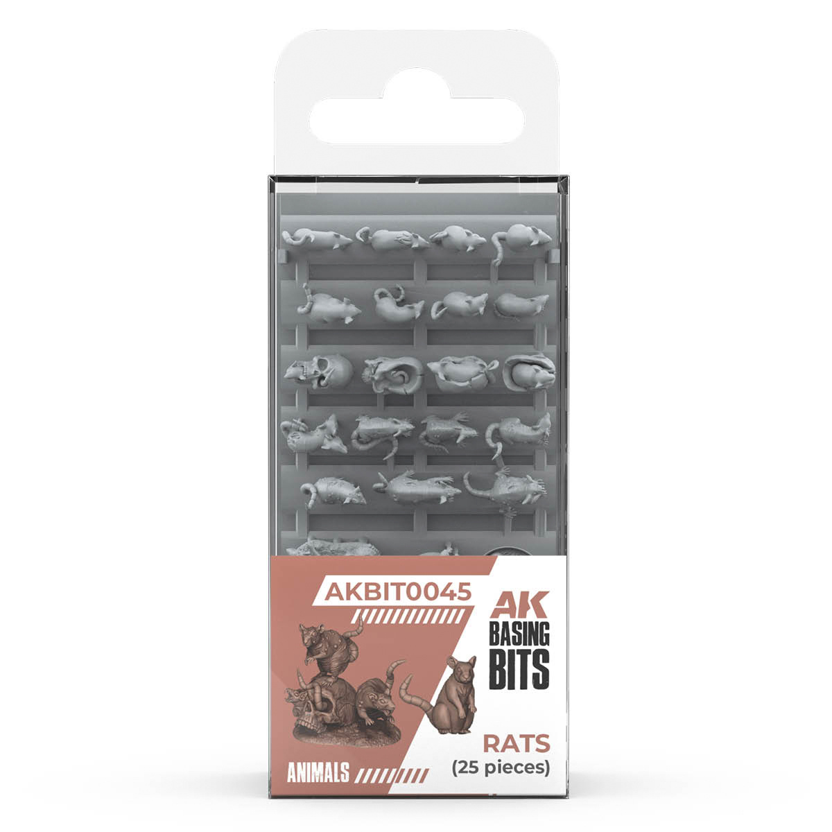 AKBIT0045 AK Interactive 3D-печать BASING BITS Крысы / Rats