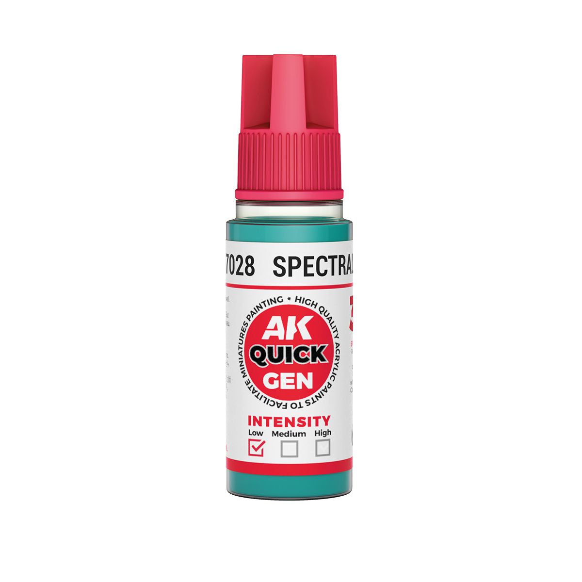 AK17028 AK Interactive Краска акриловая QUICK GEN - Спектральный синий / SPECTRAL BLUE