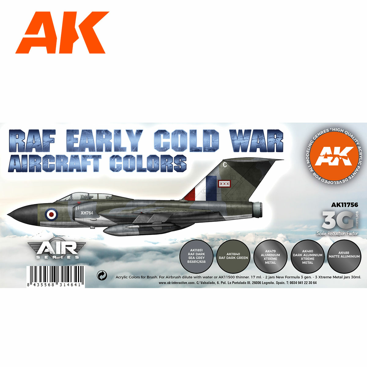 AK11756 AK Interactive Acrylic paint 