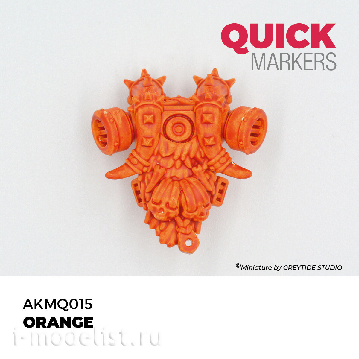 AKMQ015 AK Interactive Маркер QUICK MARKER - Оранжевый / Orange