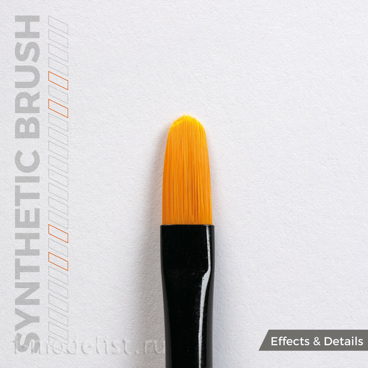 AKB016 AK Interactive Синтетическая кисть - Фундук 6 / AK SYNTHETIC BRUSH – FILBERT 6