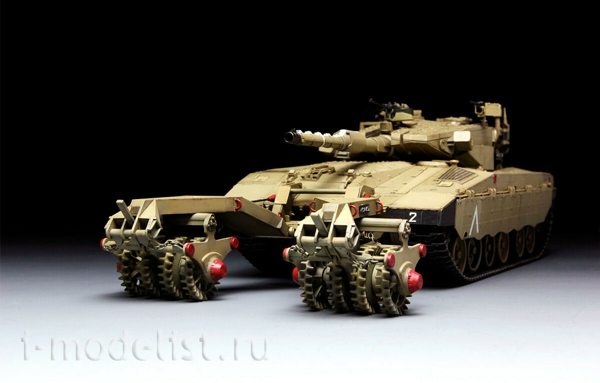 TS-005 Meng 1/35 Israel Main Battle Tank Merkava Mk.3 BAZ with Nochri Dalet Mine Roller System
