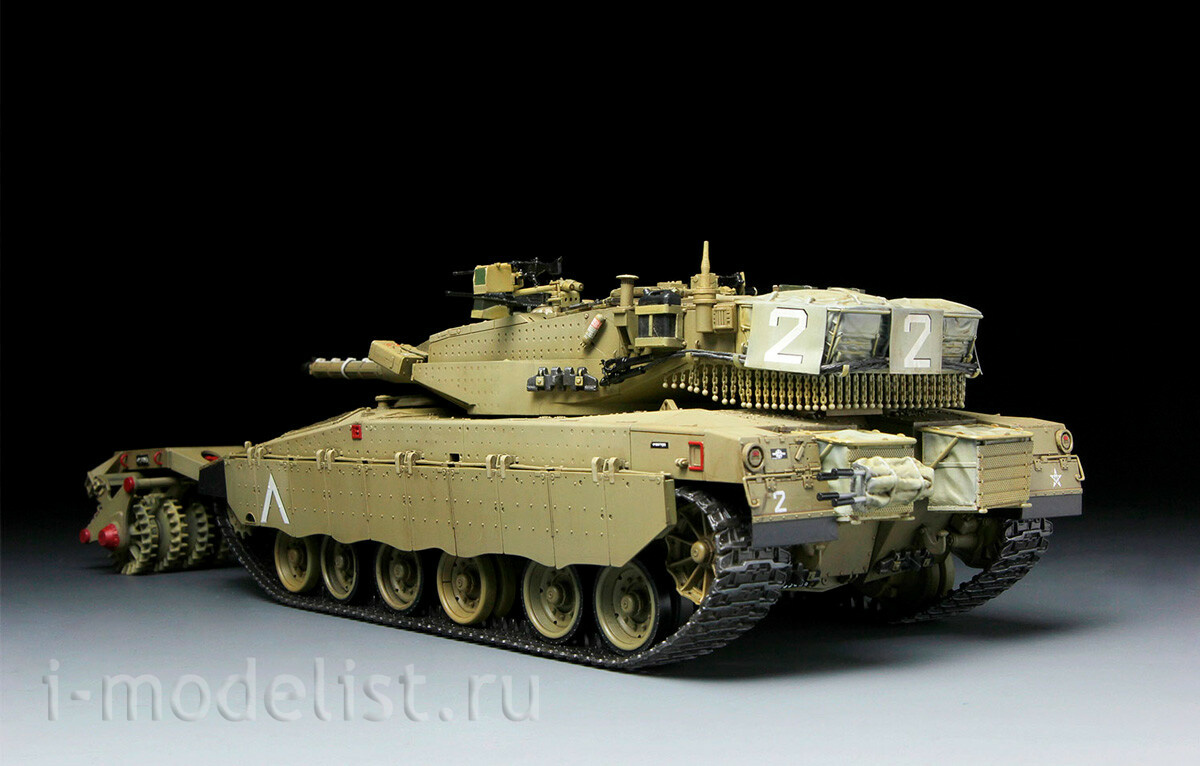 TS-005 Meng 1/35 Israel Main Battle Tank Merkava Mk.3 BAZ with Nochri Dalet Mine Roller System
