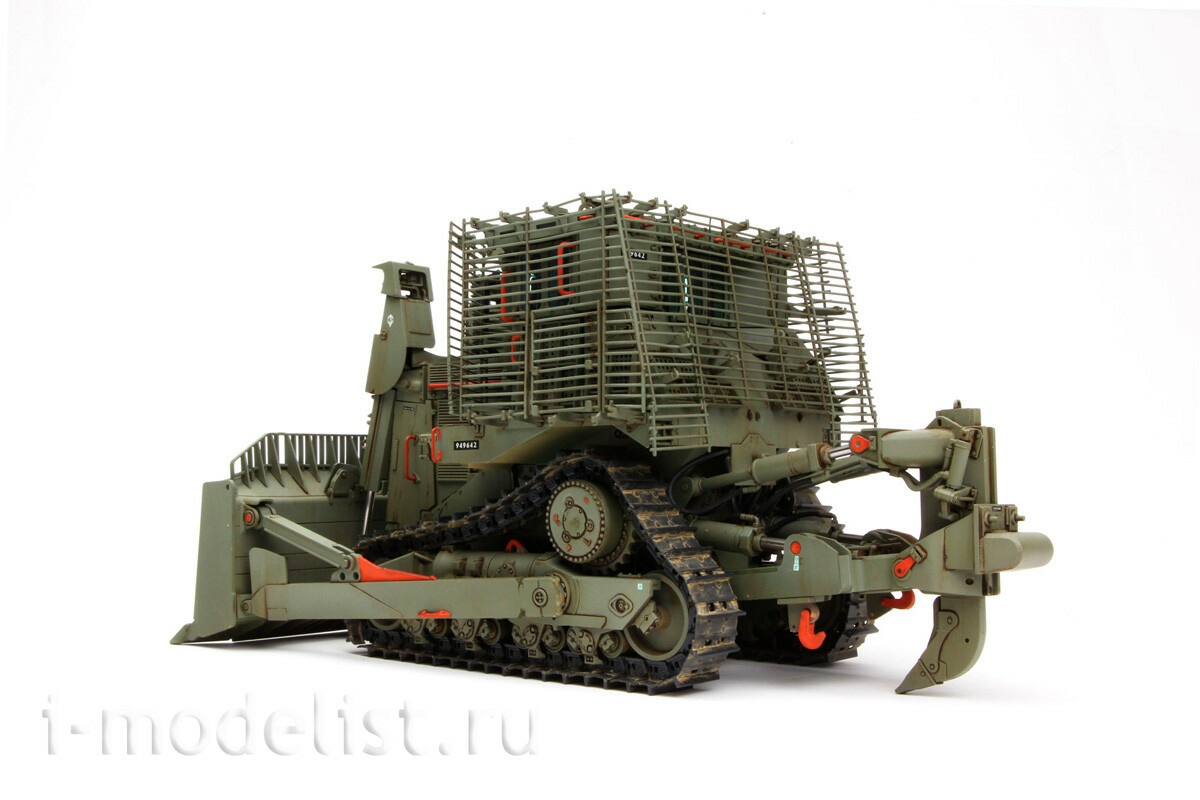 SS-010 Meng 1/35 D9R Armored Bulldozer w/Slat Armor