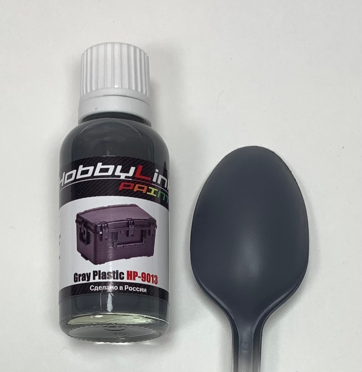 HP-9013 HobbyLink Краска Gray Plastic