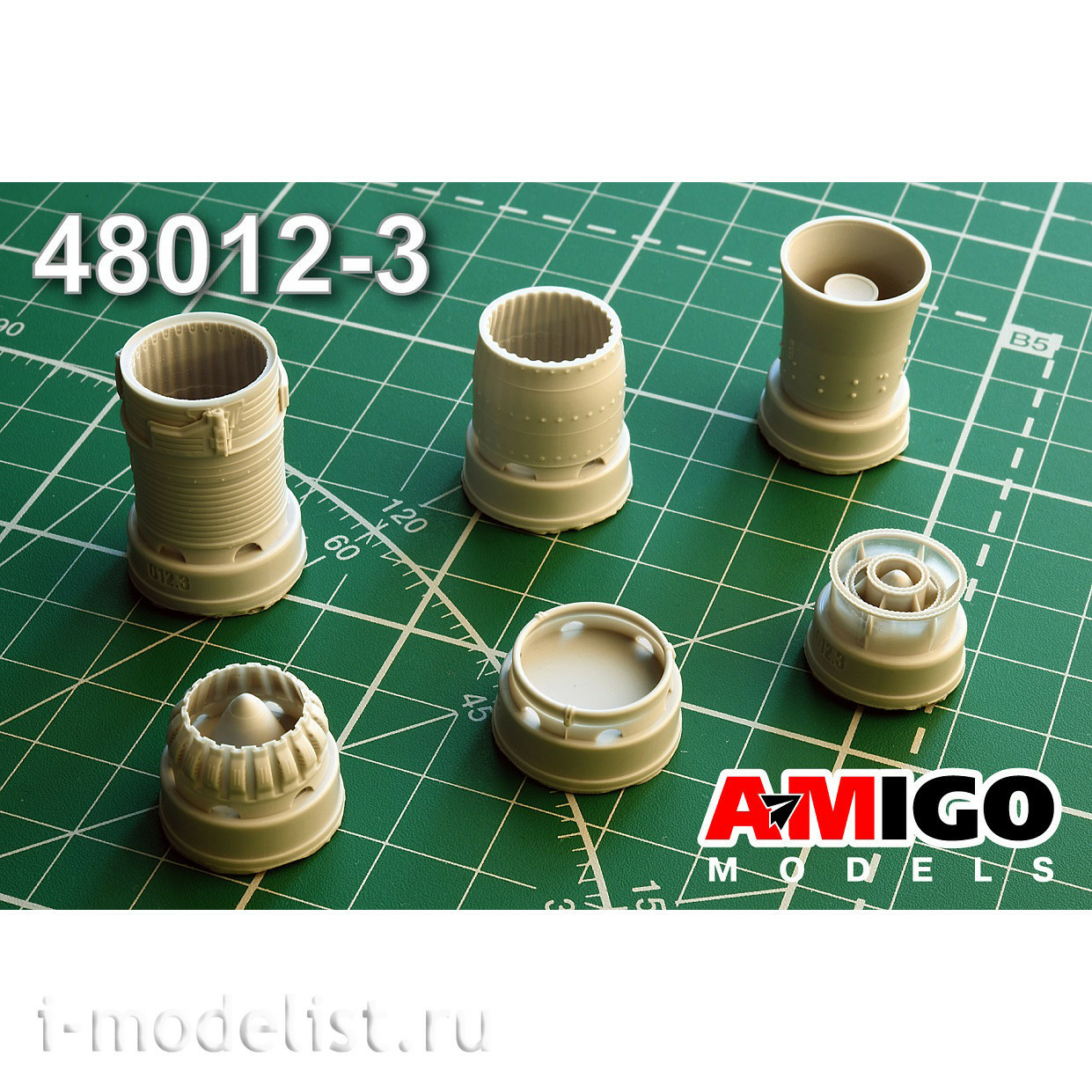 Advanced Modeling 1/48 R25-300 exhaust nozzle for MiG-21bis - AMG48012-3 Advanced Modeling 1/48 R25-300 exhaust nozzle for MiG-21bis - AMG48012-3