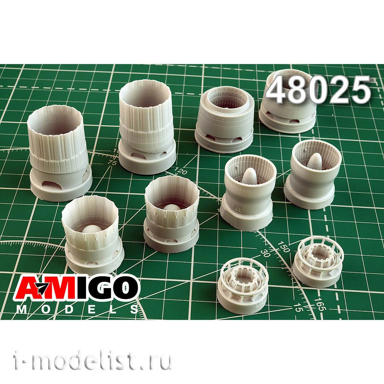 AMG48025 Amigo Models 1/48 C-35S Engine nozzle AL-41F