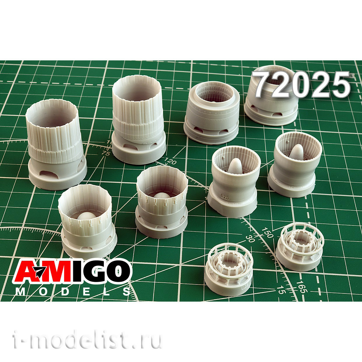 AMG72025 Amigo Models 1/72 Jet Nozzles of the Al-41F1S Engine for C-35S