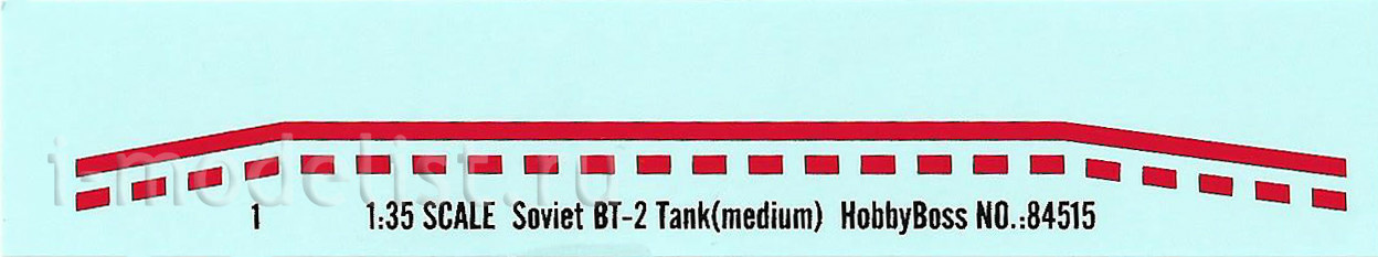 84515 Hobby Boss 1/35 Soviet light WHEELED tracked tank BT-2 (medium version)