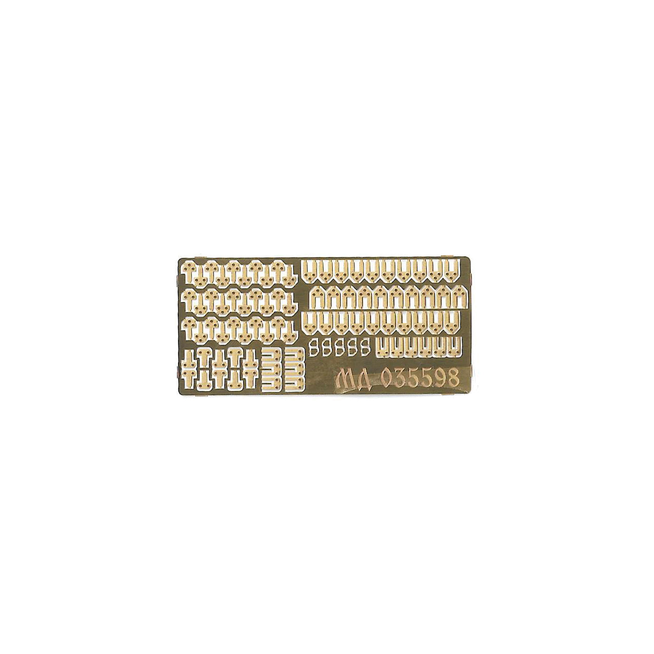 035598 Микродизайн 1/35 Набор фfromfromравления петель для советской БТТ 30-40х гоtoв