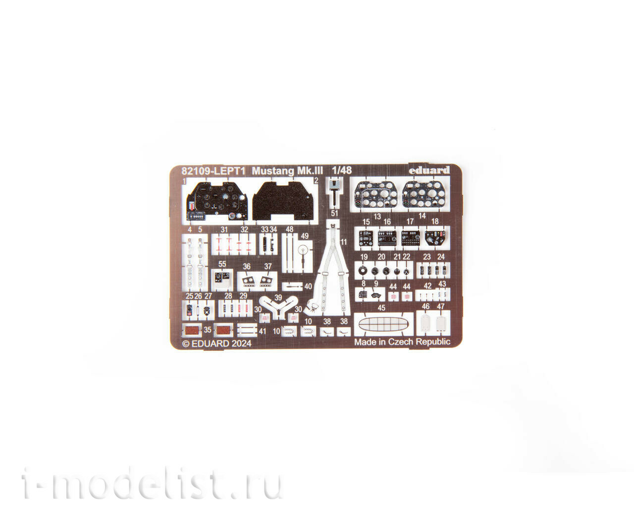 82109 Eduard 1/48 Американский истребитель Mustang Mk. III (ProfiPACK)