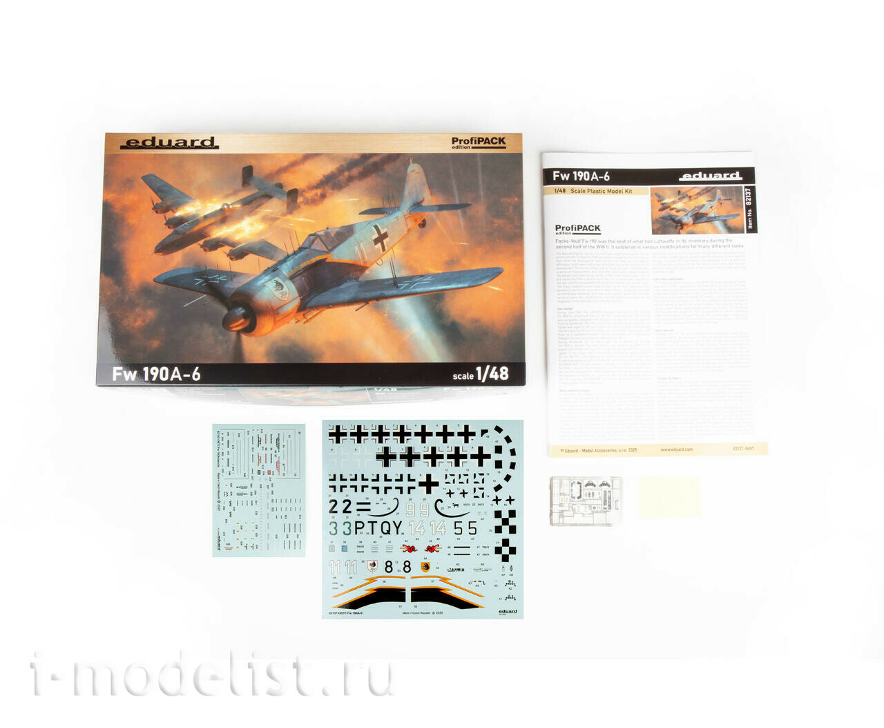 82137 Eduard 1/48 Notмецкий истребитель Fw 190A-6 (ProfiPACK)