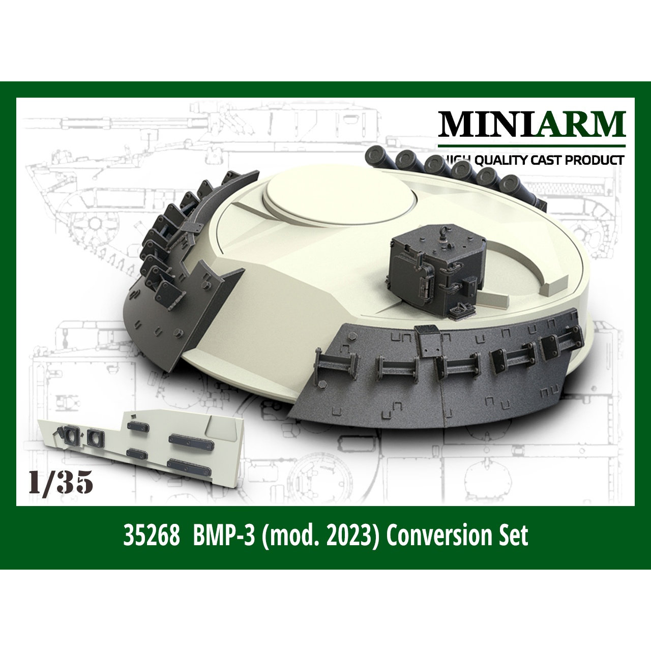 35268 Miniarm 1/35 Конверсионный набор БМП-3 (версия 2023 г.)