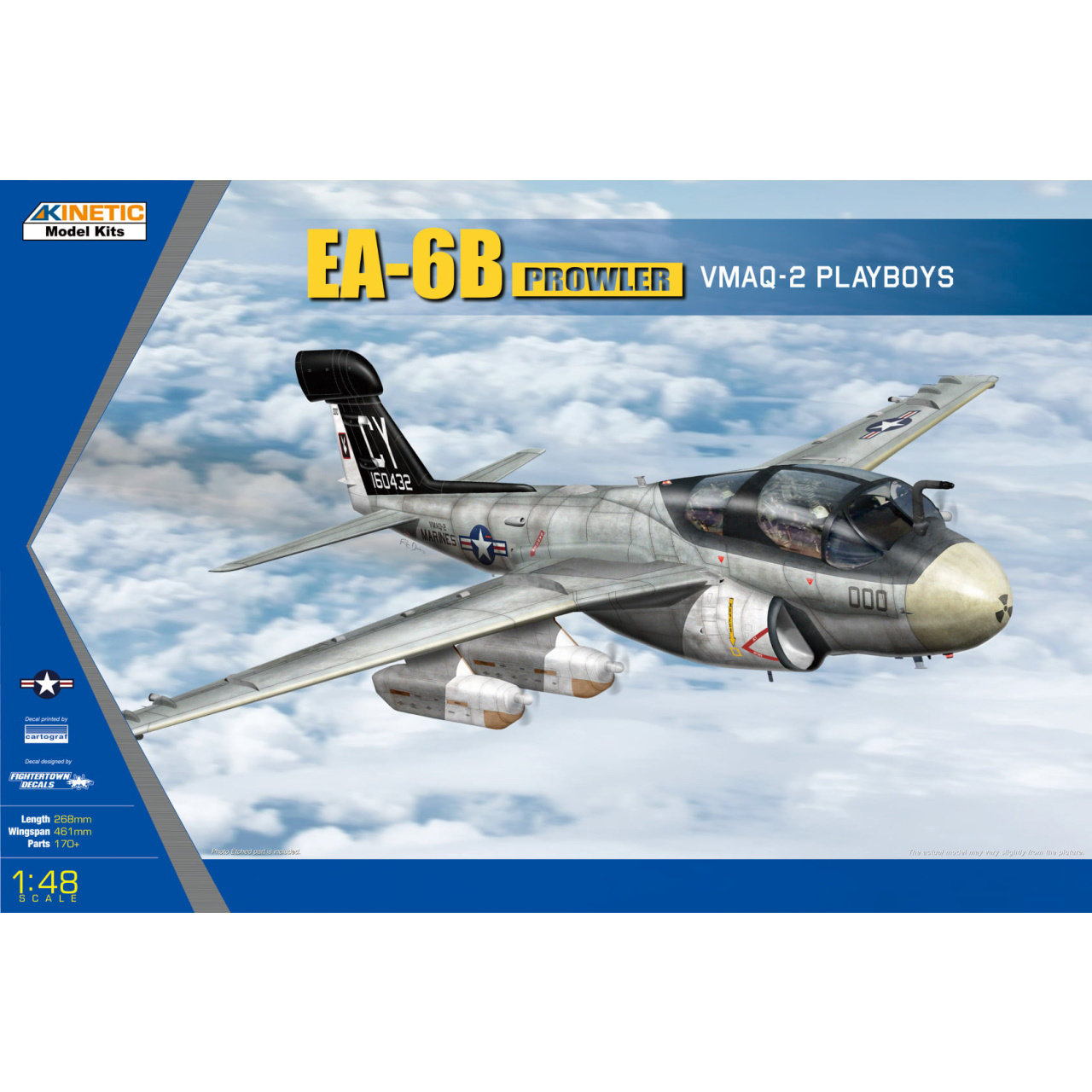 K48112 Kinetic 1/48 Aircraft EA-6B Prowler