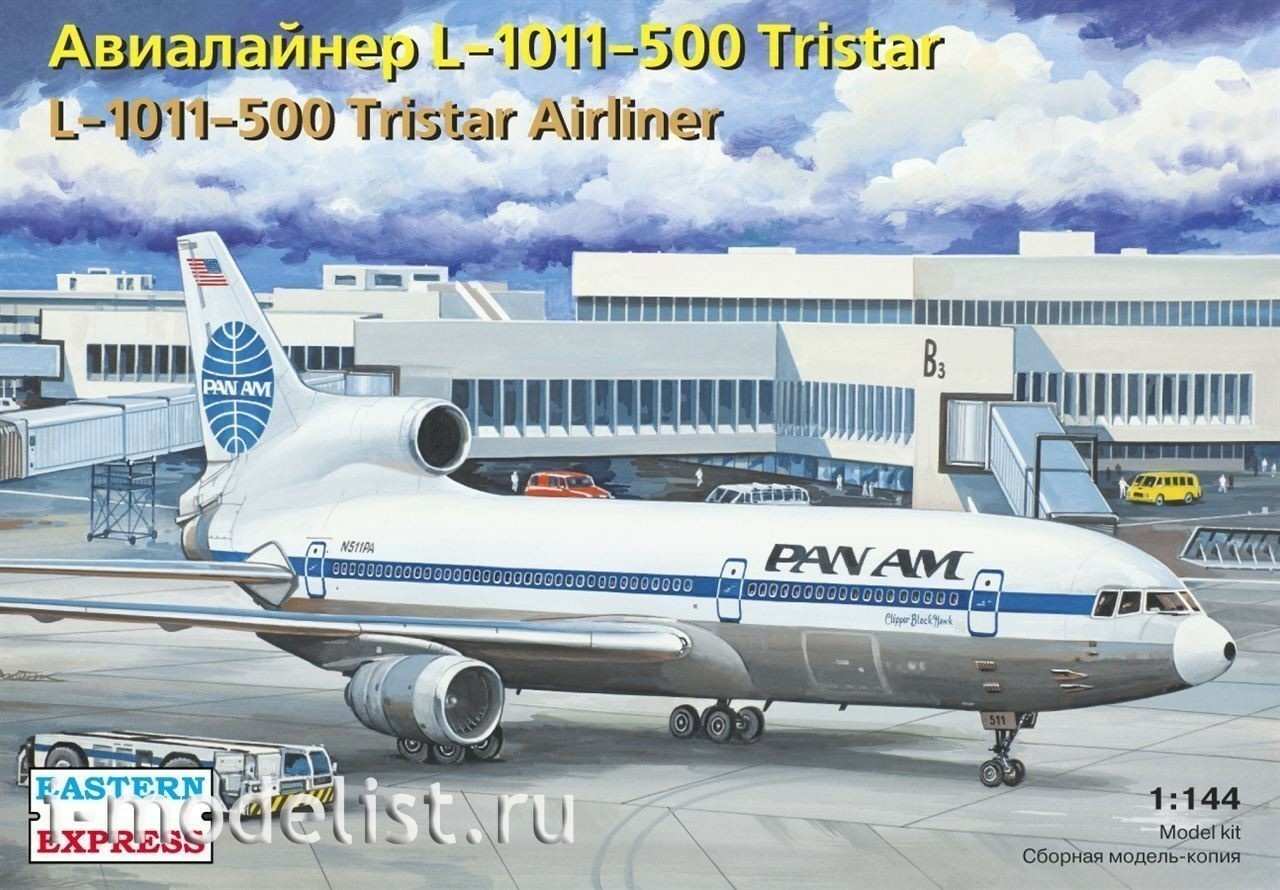 144114 Orient Express 1/144 Airliner L-1011-500 Tristar PANAM