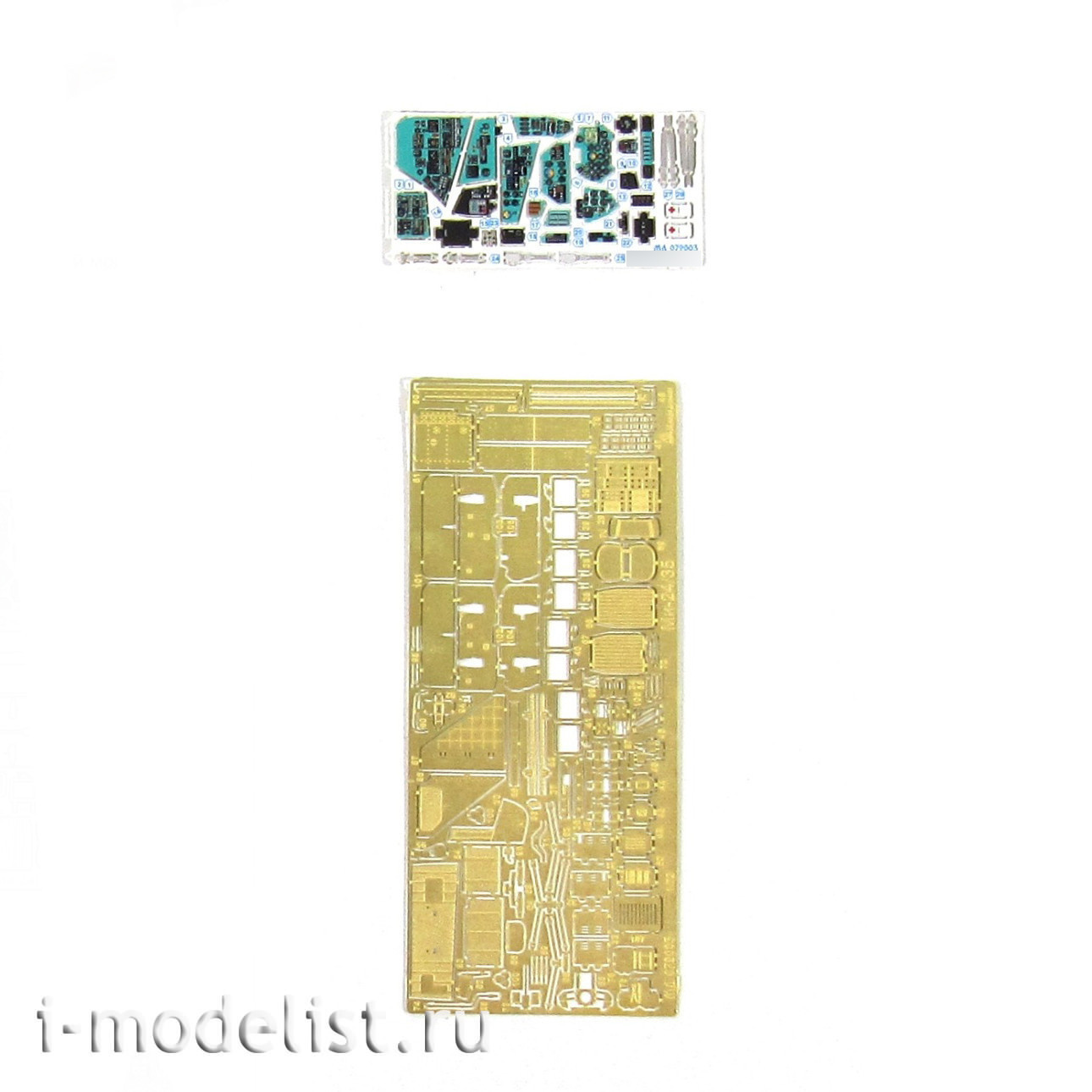 072003 1/72 Microdesign photo etching Kit for Crocodile helicopter, interior (Zvezda)