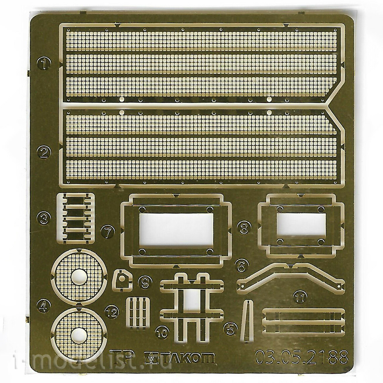 2188 Takom 1/35 Советский тяжёлый танк Объект 279 с фигуркой NBC Commando