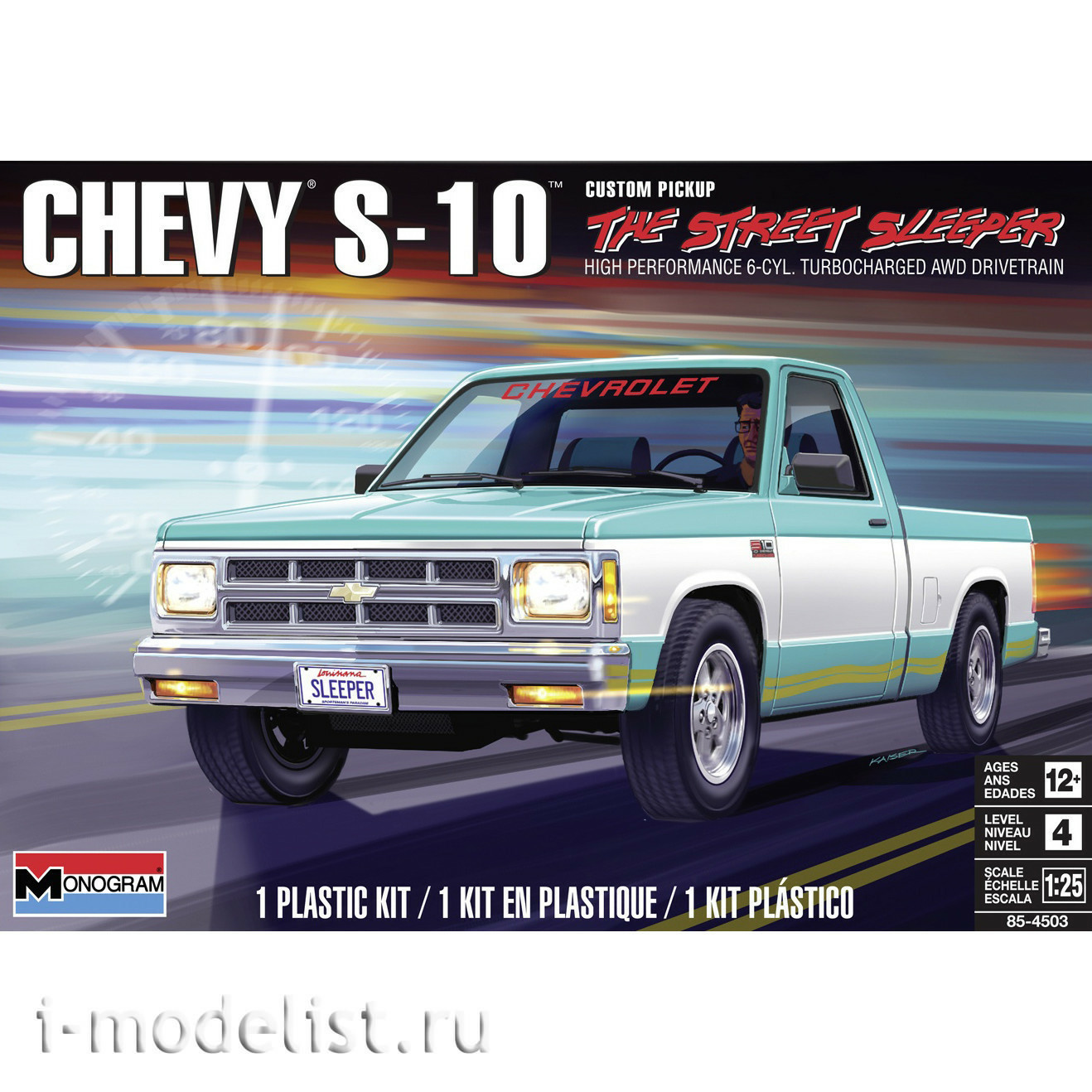 14503 Revell 1/25 Car Pickup Truck '90 Chevy S-W
