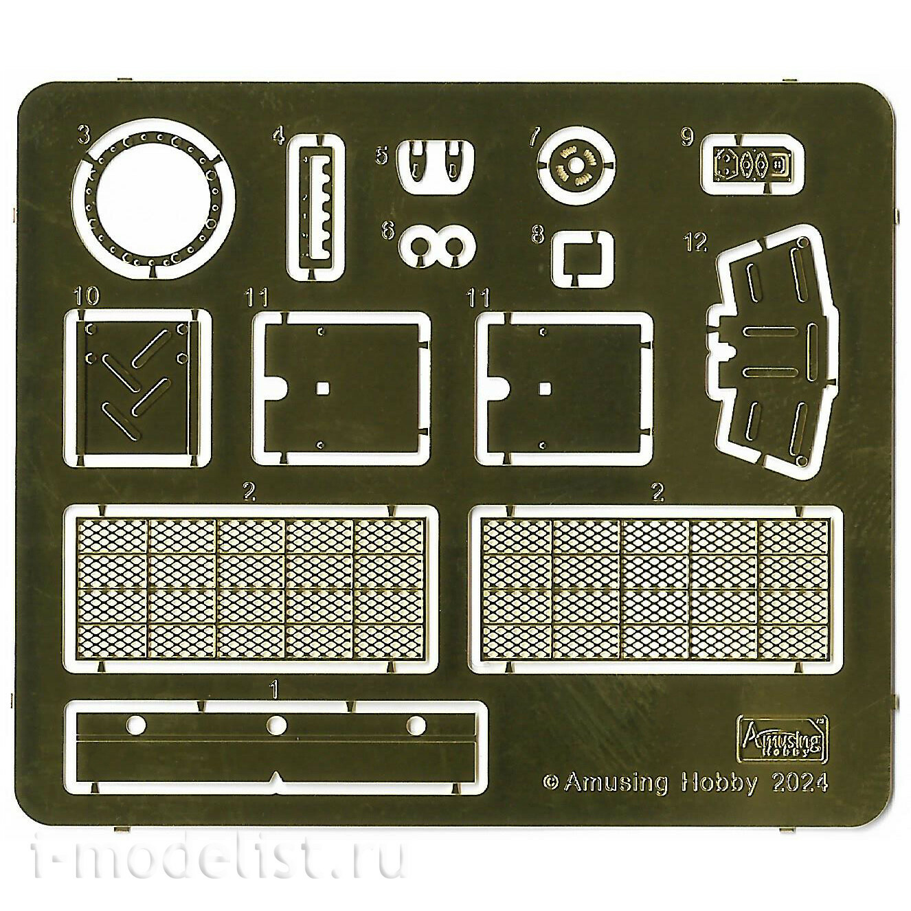 35A060 Amusing Hobby 1/35 Soviet T-80U tank with full interior (licensed by Omsktransmash)
