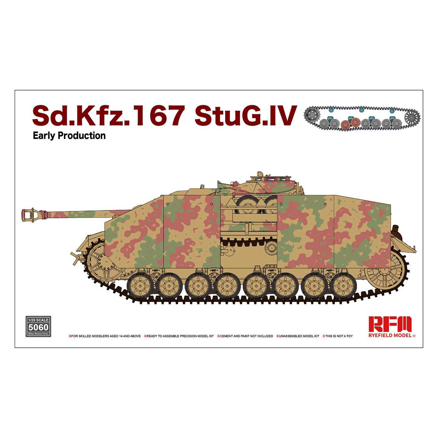 RM-5060 Rye Field Model 1/35 Sd.Kfz. 167 StuG IV