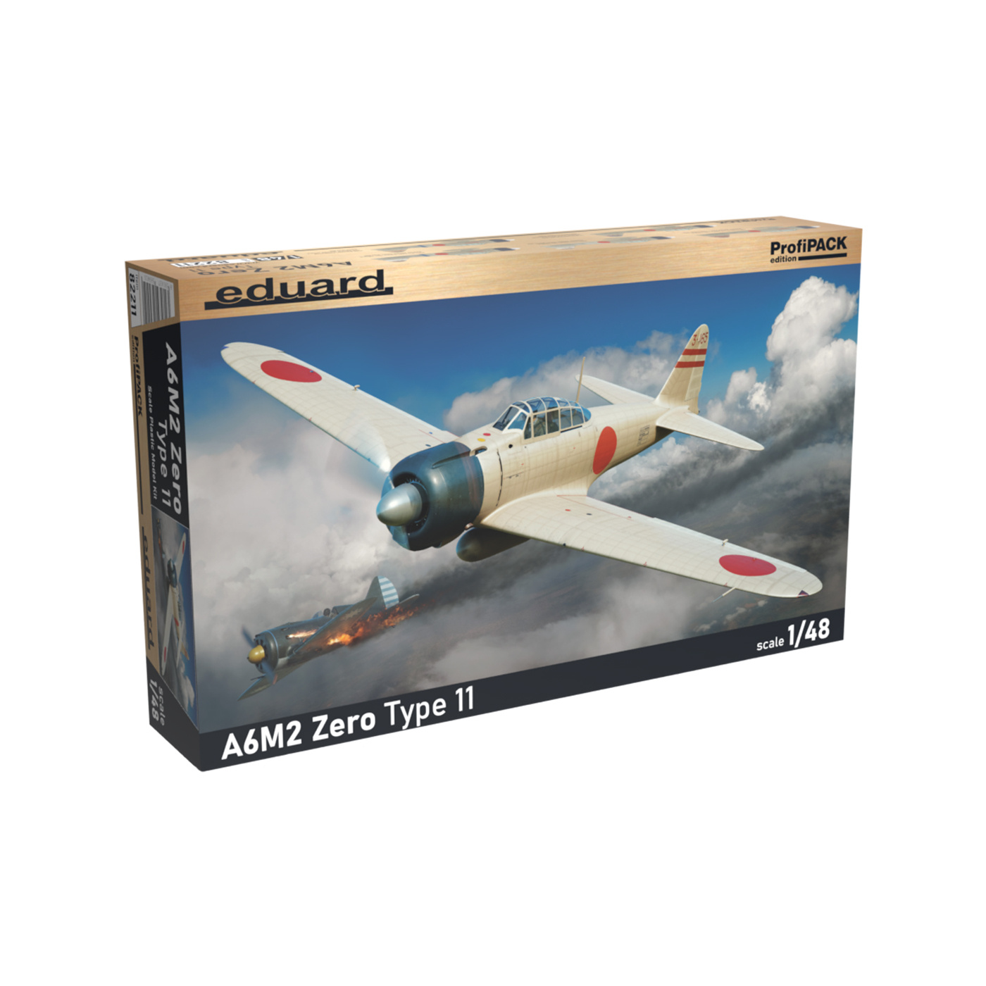 82211 Eduard 1/48 Fighter A6M2 Zero Model 11 ProfiPACK Version