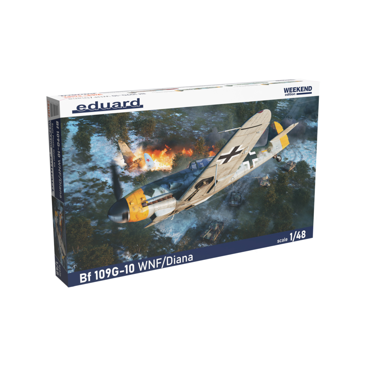 84182 Eduard 1/48 Fighter Bf 109G-10 Weekend Version