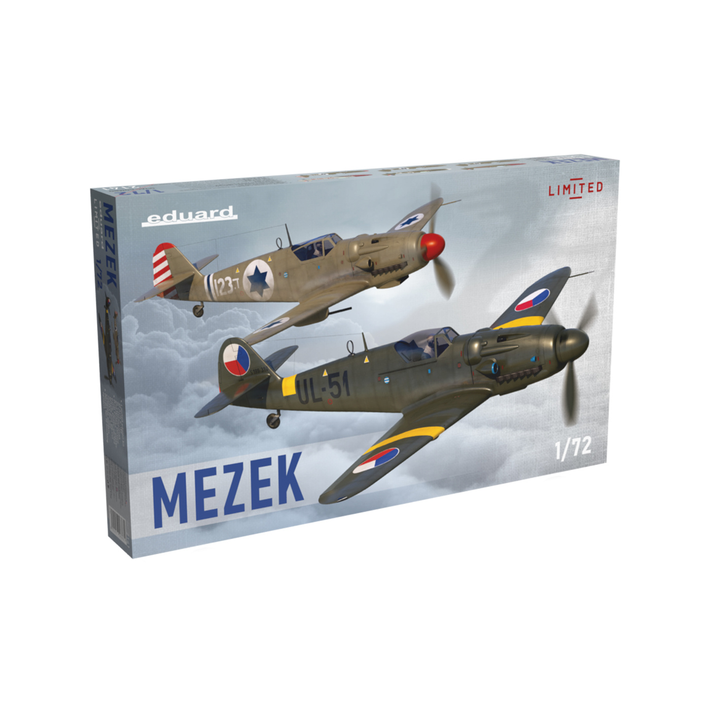 2141 Eduard 1/72 Avia S-199 Fighter, MEZEK combo (2 in 1)