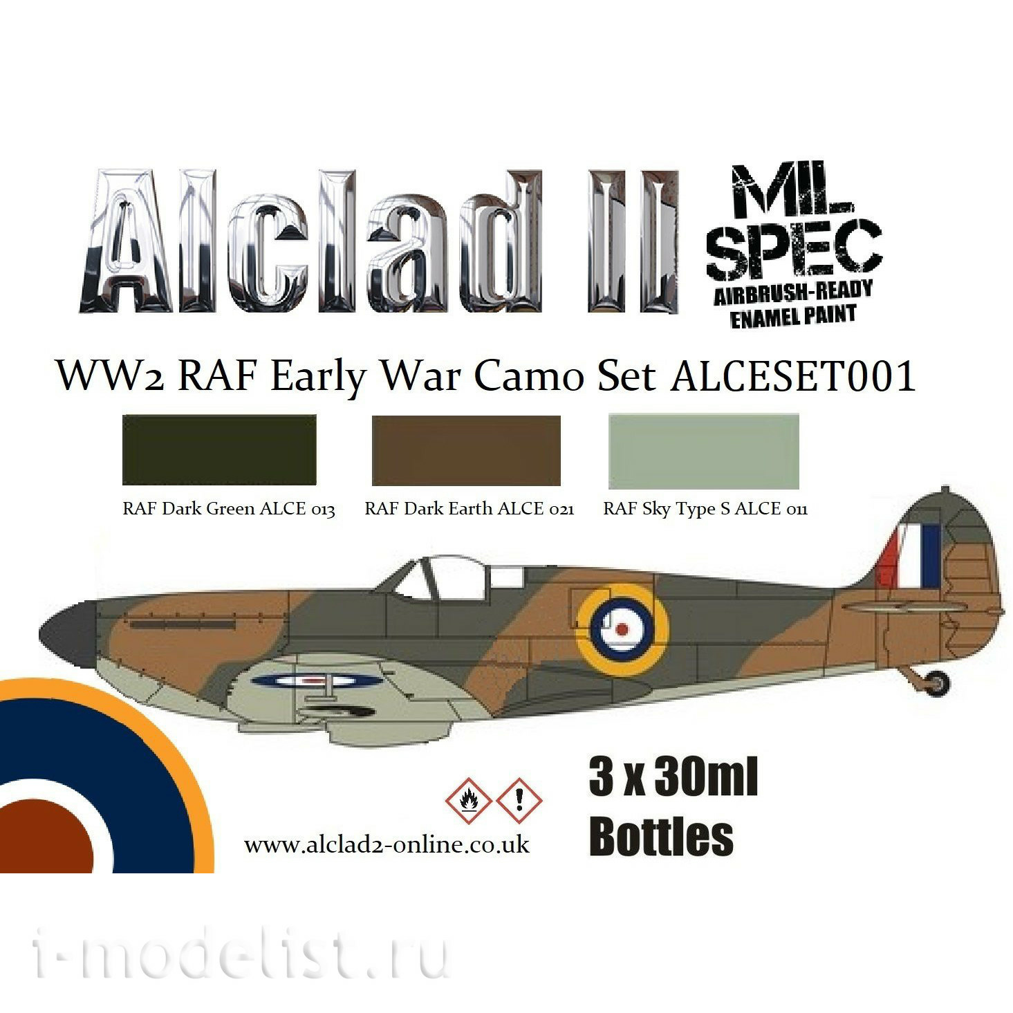 ALCESET-001 Alclad II Paint set 
