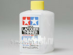 87077 Tamiya Solvent for primer, putty, suitable for cleaning brushes, tools, paints. Plastic jar 250ml.
