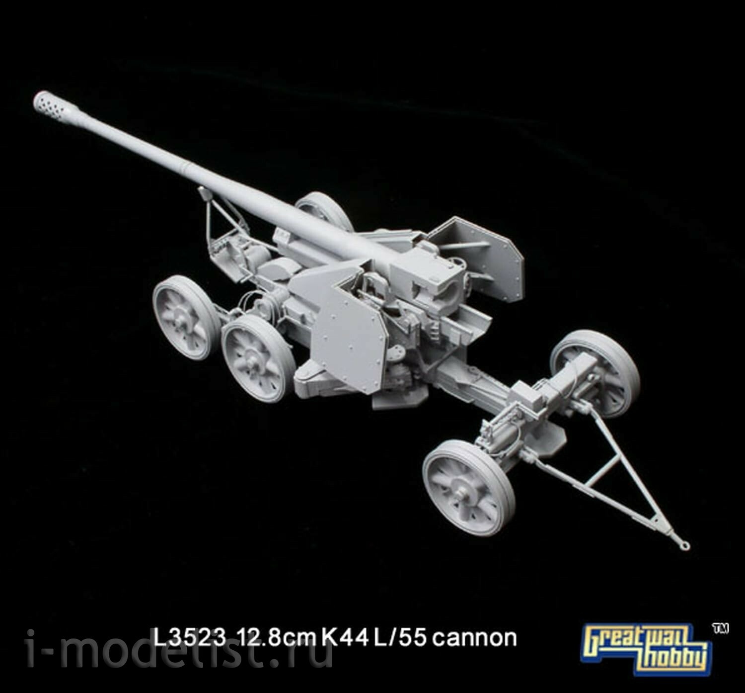 L3523 Great Wall Hobby 1/35 German anti-tank gun 12.8 cm K 44 L/55