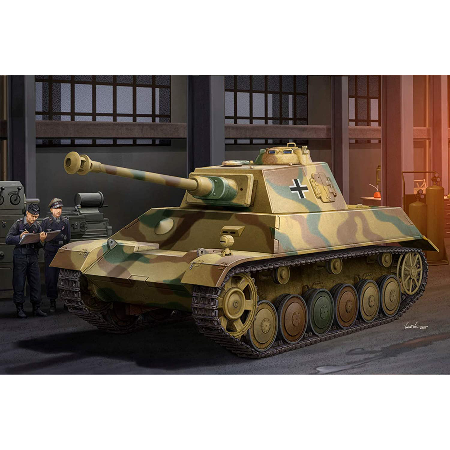 80150 HobbyBoss 1/35 German tank Pz. Kpfw. III / IV auf Einheitsfahrgestell