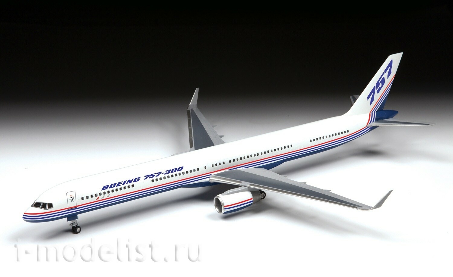 7041 Zvezda 1/144 Passenger Airliner Boeing 757-300