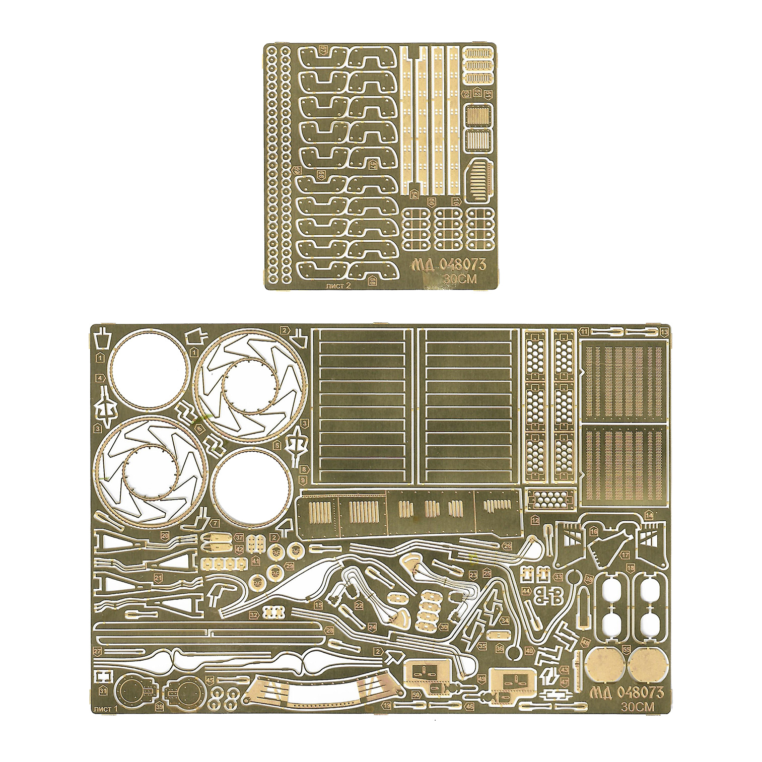 048073 Микродизайн 1/48 Набор фfromfromравления экстерьера на С-30СМ (Zvezda)