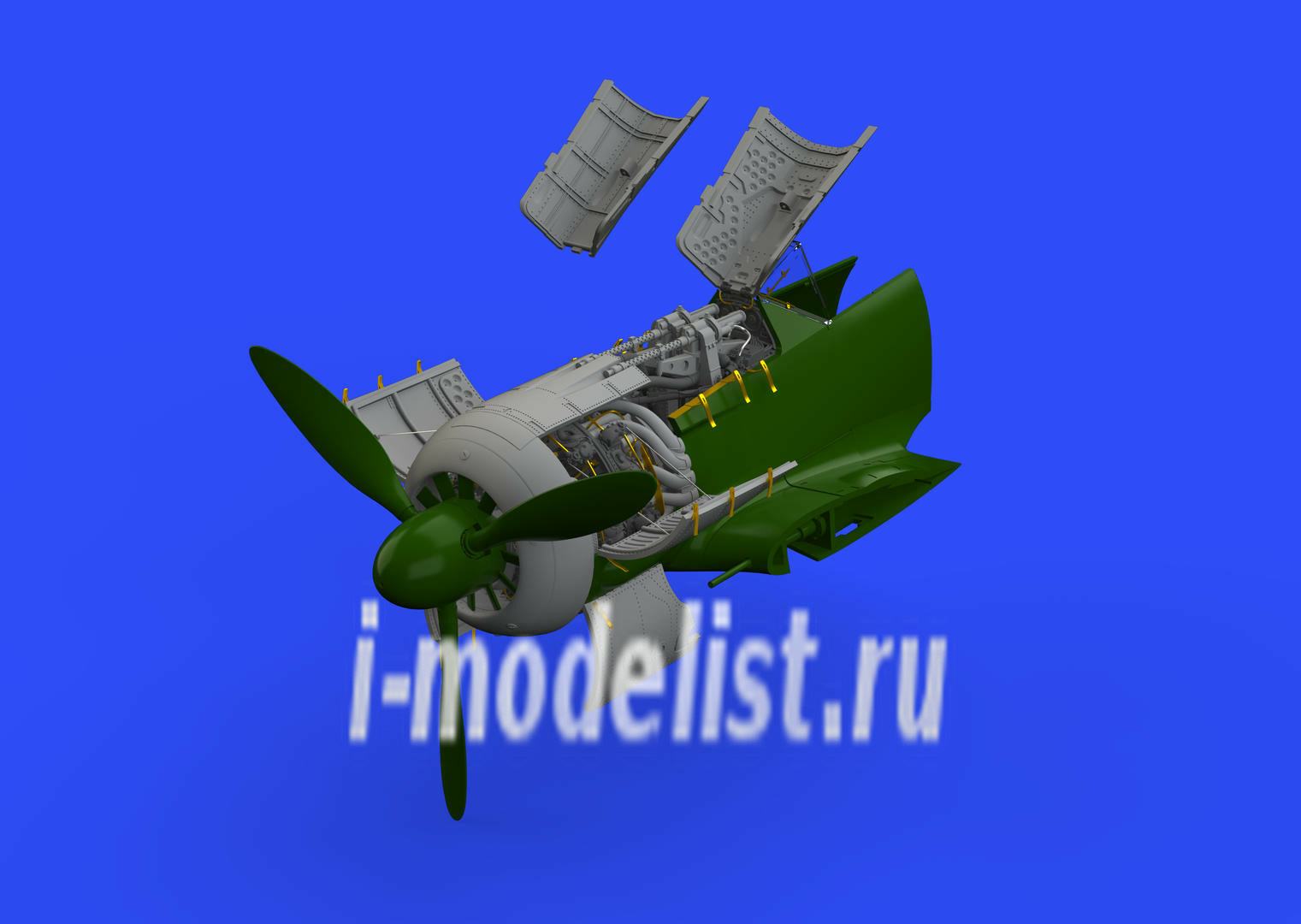 648408 Edward 1/48 add-on Kit Fw 190A-5 engine & fuselage guns