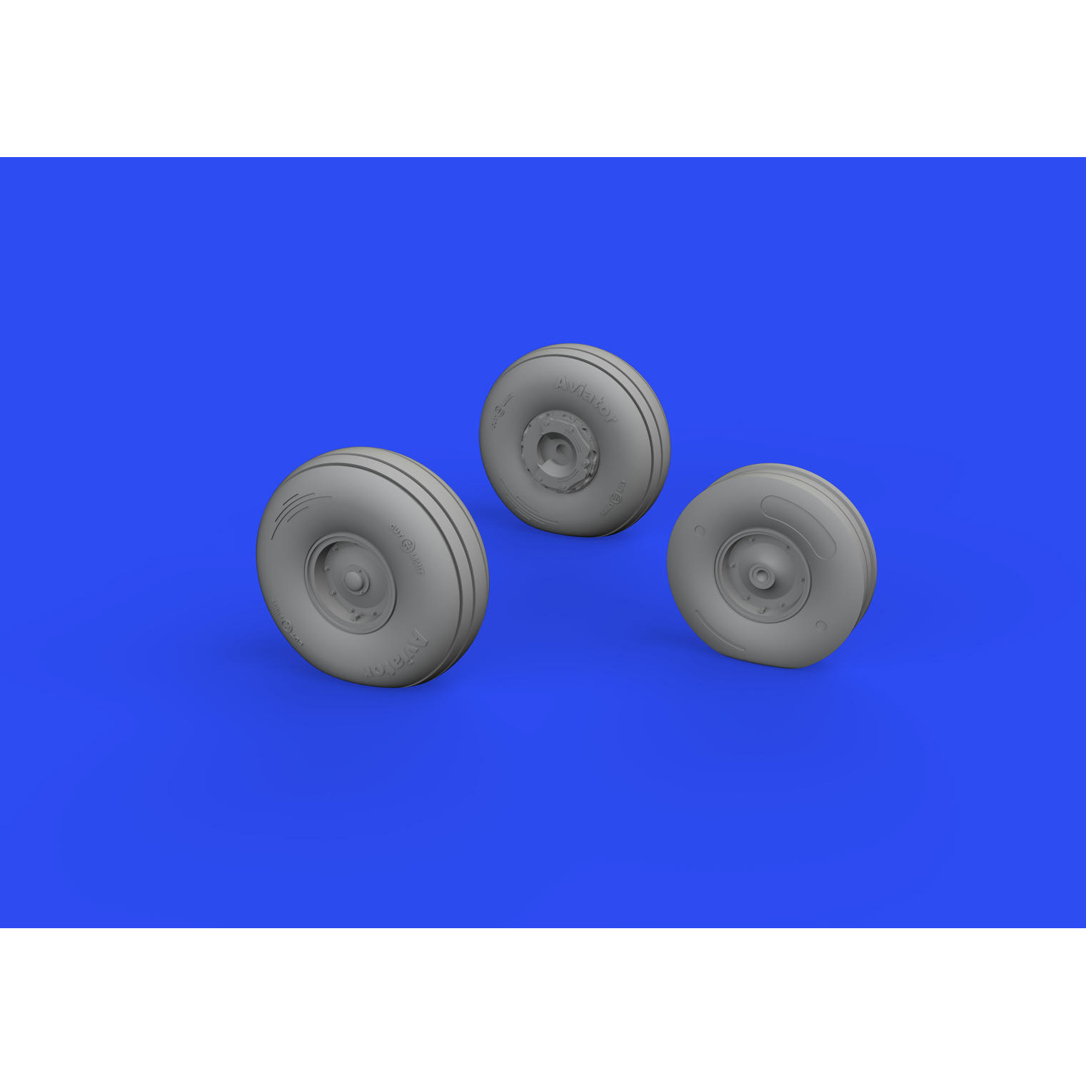 648735 Eduard 1/48 Set of Add-ons for OV-10 Wheels